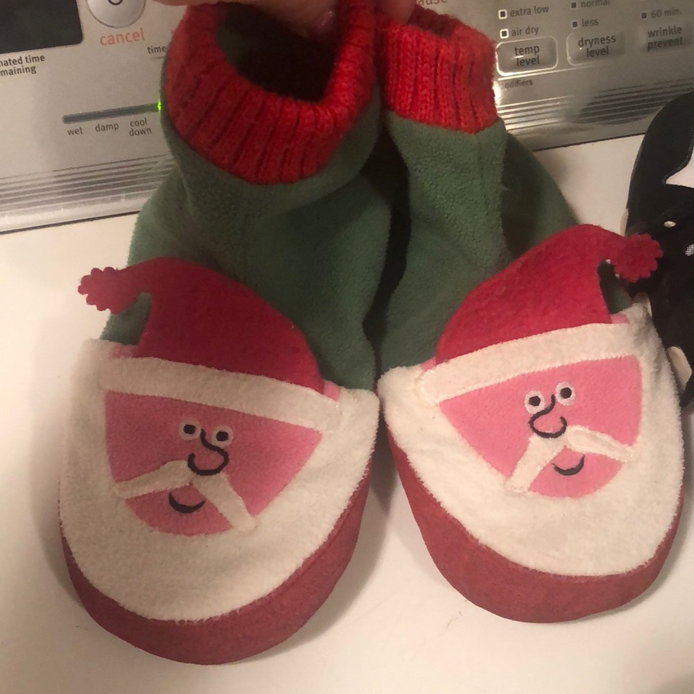 Hanna andersson Santa Slippers